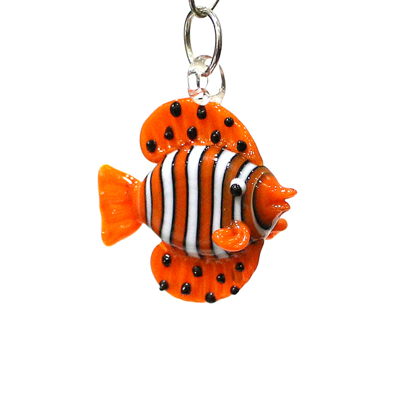 Colorful Mini Glass Fish Figur - Marine Aquarium Orp ulasan dan harga