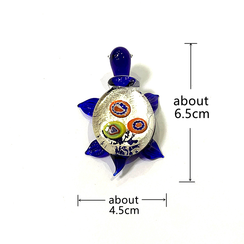 Handmade Mini Glass Turtle Fig - Marine Aquarium Orp ulasan dan harga