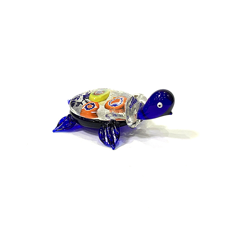 Handmade Mini Glass Turtle Fig - Marine Aquarium Orp ulasan dan harga