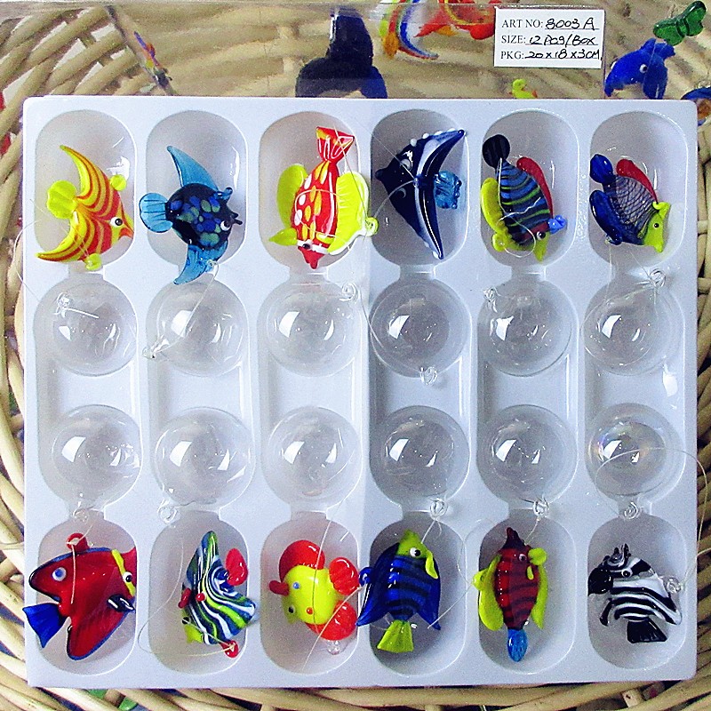 New Floating Glass Bubble Fish - Marine Aquarium Orp ulasan dan harga