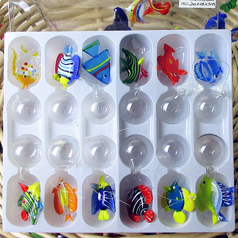 New Floating Glass Bubble Fish - Marine Aquarium Orp ulasan dan harga