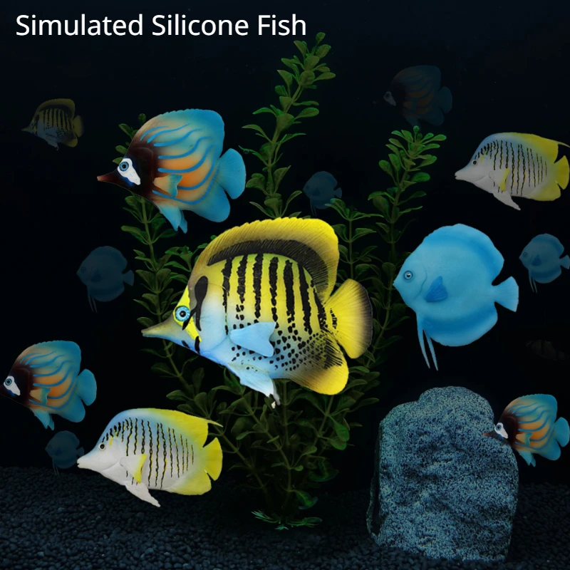 New Simulated Silicone Luminou - Marine Aquarium Orp ulasan dan harga