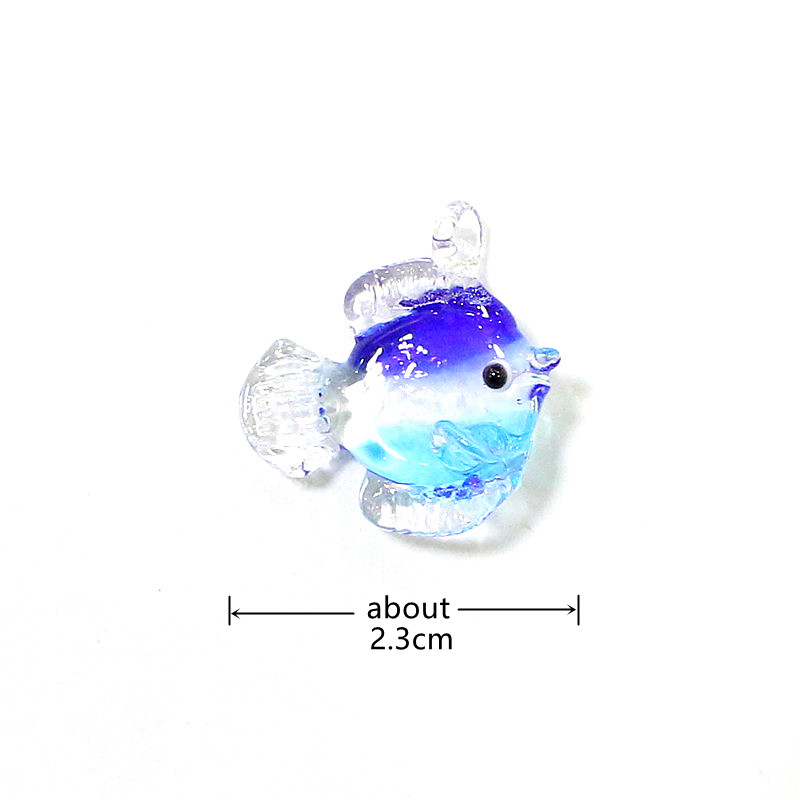 2pcs Colorful Mini Fish Glass  - Marine Aquarium Orp ulasan dan harga